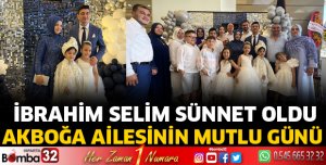 İbrahim Selim Sünnet oldu