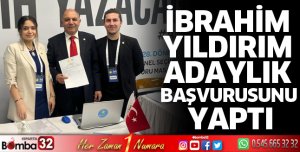 İbrahim Yıldırım adaylık başvurusunu yaptı