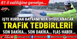 İÇİŞLERİNDEN 81 İLE KURBAN BAYRAMI GENELGESİ