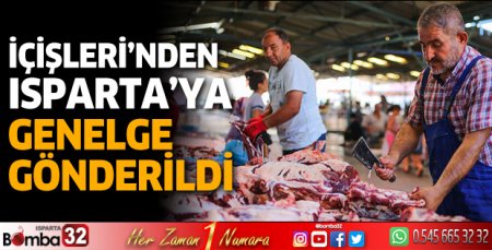 İçişleri'nden 'kurban kesimi' genelgesi