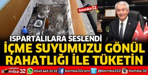 İÇME SUYUNU GÖNÜL RAHATLIĞI İLE TÜKETEBİLİRSİNİZ