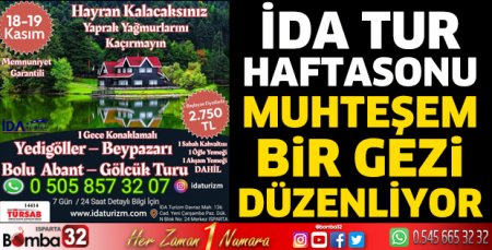 İDA Tur'dan Bolu Abant turu