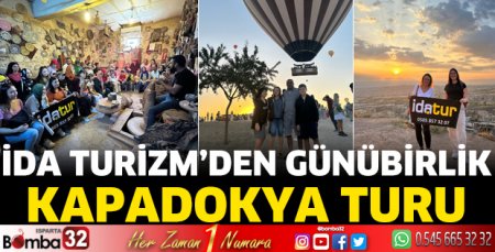 İDA Turizm'den Isparta çıkışlı Kapadokya Turu 