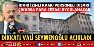İDARİ İZİNLİ PERSONELLER BU HABERE DİKKAT