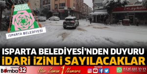 İdari izinli sayılacaklar