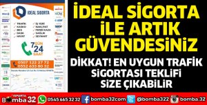 İDEAL SİGORTA SİZLERİ BEKLİYOR