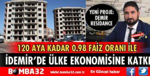 İDEMİR’DE ÜLKE EKONOMİSİNE KATKI