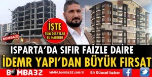 İ DEMİR YAPI’DAN BÜYÜK FIRSAT! SIFIR FAİZLE DAİRE
