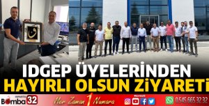IDGEP'ten hayırlı olsun ziyareti