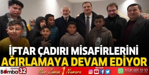 İftar çadırı misafirlerini ağırlamaya devam ediyor