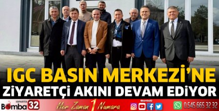 IGC Basın Merkezi’ne ziyaretçi akını devam ediyor