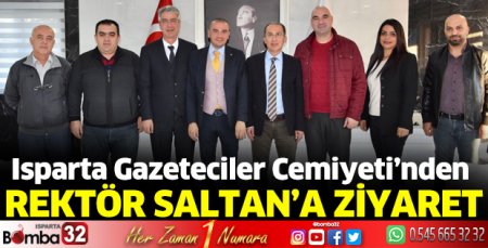 IGC'den Rektör Saltan'a ziyaret