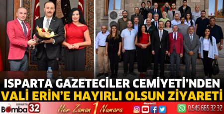 IGC'den Vali Erin'e hayırlı olsun ziyareti