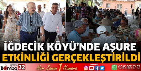İğdecik Köyü’nde Aşure Bereketi