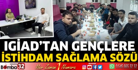 IGİAD'tan gençlere istihdam sözü