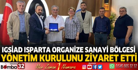 IGSİAD OSB yönetim kurulunu ziyaret etti