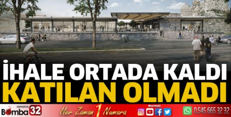 İhaleye katılan olmadı