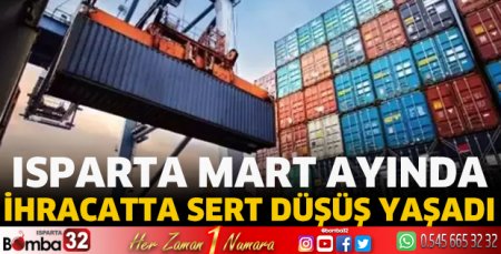 İhracatta sert düşüş