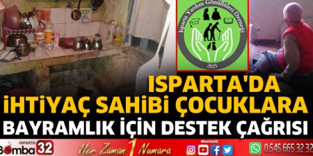 İhtiyaç sahibi çocuklara bayramlık için destek çağrısı 