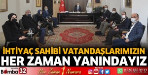 İhtiyaç sahibi vatandaşlarımızın her zaman yanındayız
