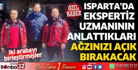 İki arabayı birleştirerek getirmişler 