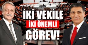 İki vekile iki önemli görev