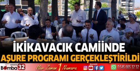 İkikavacık Camiinde Aşure programı gerçekleştirildi