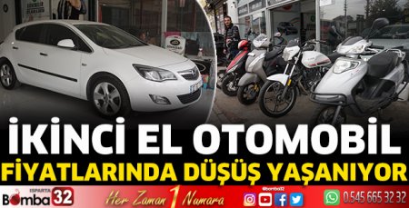 İkinci el otomobil fiyatlarında düşüş yaşanıyor