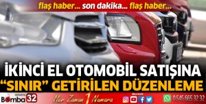 İkinci el otomobil satışına sınır getiren düzenleme