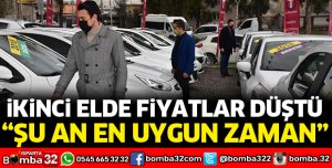 İKİNCİ ELDE FİYATLAR DÜŞTÜ