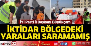 İktidar bölgedeki yaraları saramamış