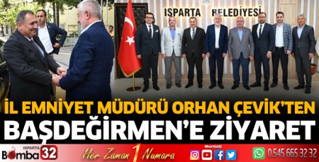 İl Emniyet Müdürü Çevik’ten Başdeğirmen’e ziyaret