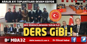 İL  GENEL MECLİS BAŞKANI ALİ BOLAT'A YOĞUN İLGİ 