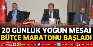 İL GENEL MECLİSİ'NDE BÜTÇE MARATONU BAŞLADI