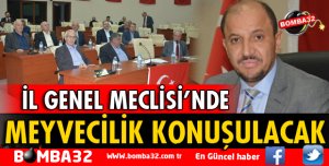 İL GENEL MECLİSİNDE MEYVECİLİK KONUŞULACAK