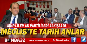 İL GENEL MECLİSİNDE TARİH ANLAR 