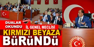 İL GENEL MECLİSİNDEN BAYRAKLI TEPKİ