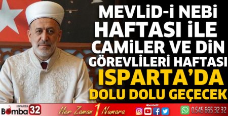 İl Müftüsü Biçer, Mevlid-i Nebi Haftasını kutladı