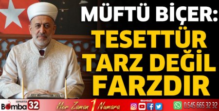 İl Müftüsü Biçer: Tesettür tarz değil farzdır 