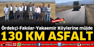 İL ÖZEL İDARE ASFALT İŞİNE SON SÜRAT DEVAM EDİYOR
