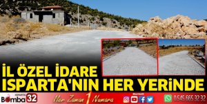İl Özel İdare Isparta'nın her yerinde