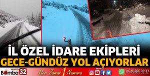 İl Özel İdare yolları açıyor