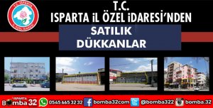 İL ÖZEL İDAREDEN SATILIK DÜKKANLAR