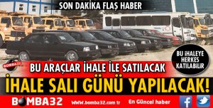 İL ÖZEL İDARESİ ESKİ ARAÇLARINI İHALE İLE SATACAK