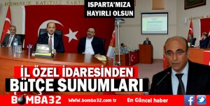 İL ÖZEL İDARESİNDEN BÜTÇE SUNUMLARI 