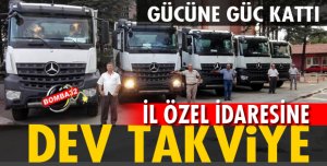 İl Özel İdaresine Dev Takviye