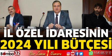 İl Özel İdaresinin 2024 yılı bütçesi 