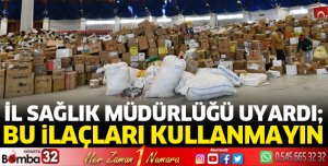 İl Sağlık Müdürlüğü'nden önemli açıklama