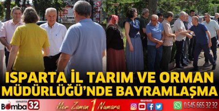 İl Tarım'da Bayramlaşma
