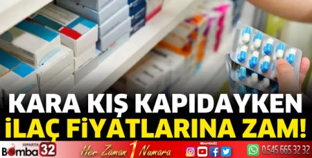 İlaç fiyatlarına zam